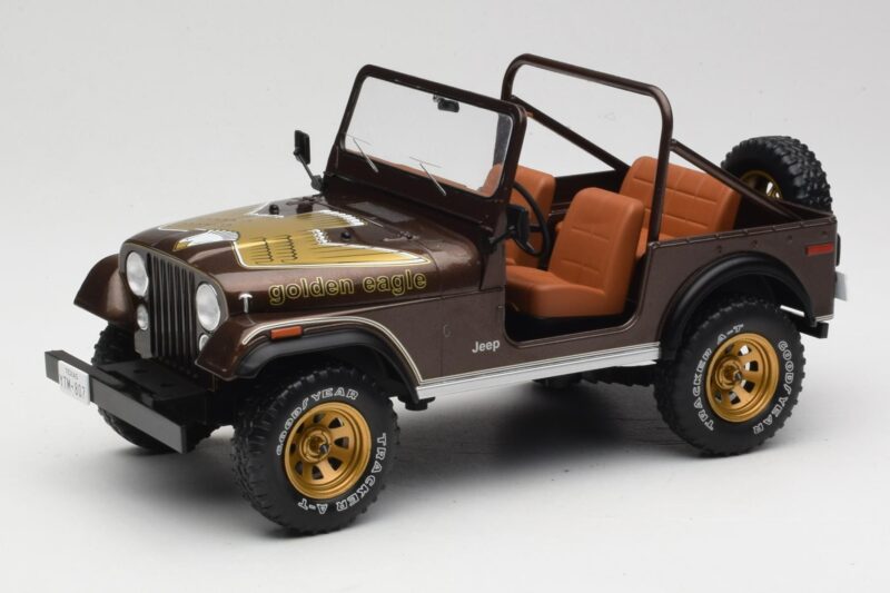 Jeep CJ-7 Golden Eagle Verde MCG 1:18 MCG18109 Metal