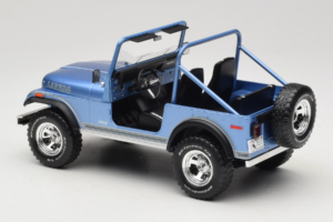 Jeep CJ-7 Laredo Azul MCG 1:18 MCG18553 Metal - imagen 5 de 6