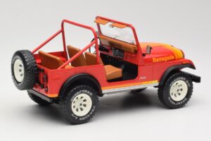 Jeep CJ-7 Renegade Rojo MCG 1:18 MCG18110 Metal - imagen 2 de 6