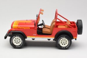 Jeep CJ-7 Renegade Rojo MCG 1:18 MCG18110 Metal - imagen 3 de 6