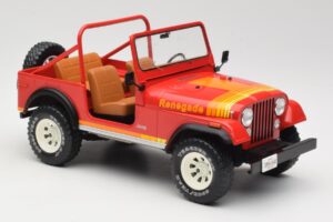 Jeep CJ-7 Renegade Rojo MCG 1:18 MCG18110 Metal - imagen 4 de 6