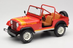 Jeep CJ-7 Renegade Rojo MCG 1:18 MCG18110 Metal