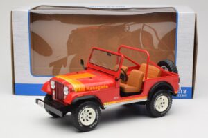 Jeep CJ-7 Renegade Rojo MCG 1:18 MCG18110 Metal - imagen 6 de 6