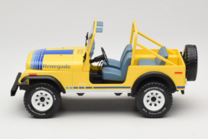 Jeep CJ-7 Renegade Amarillo MCG 1:18 MCG18552 Metal - imagen 3 de 6