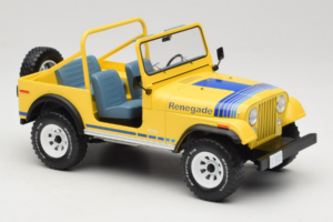 Jeep CJ-7 Renegade Amarillo MCG 1:18 MCG18552 Metal - imagen 4 de 6