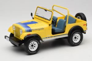 Jeep CJ-7 Renegade Amarillo MCG 1:18 MCG18552 Metal