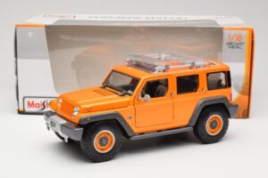 Jeep Rescue Concept Naranja Maisto 1:18 36699 Metal - imagen 8 de 8