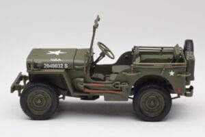 Jeep Willys Verde Militar Gate 1:18 1061 Metal - imagen 4 de 8