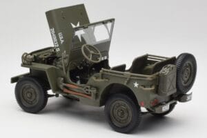 Jeep Willys Verde Militar Gate 1:18 1061 Metal - imagen 5 de 8