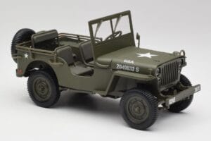 Jeep Willys Verde Militar Gate 1:18 1061 Metal - imagen 6 de 8