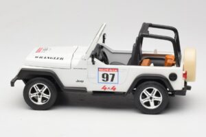 Jeep Wrangler Rallye #97 Beige Solido 1:18 9012 Metal - imagen 3 de 6