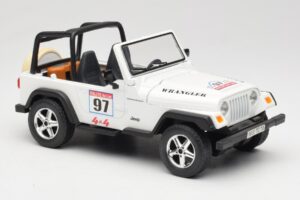 Jeep Wrangler Rallye #97 Beige Solido 1:18 9012 Metal - imagen 4 de 6