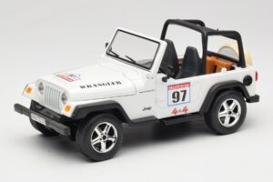 Jeep Wrangler Rallye #97 Beige Solido 1:18 9012 Metal