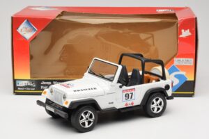 Jeep Wrangler Rallye #97 Beige Solido 1:18 9012 Metal - imagen 6 de 6