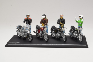 Joe Bar Team Colección con Figuras Solido 1:18 5008 Metal