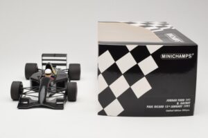 Jordan Ford 191 #32 B. Gachot Paul Ricard Test 15 January 1991 Minichamps 1:18 110910199 Metal - imagen 6 de 6