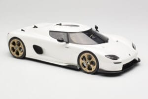 Koenigsegg CC850 Crystal White GT Spirit 1:18 GT903 Resina - imagen 4 de 6