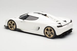 Koenigsegg CC850 Crystal White GT Spirit 1:18 GT903 Resina - imagen 5 de 6