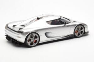 Koenigsegg CC850 Moon Silver GT Spirit 1:18 GT452 Resina - imagen 2 de 6