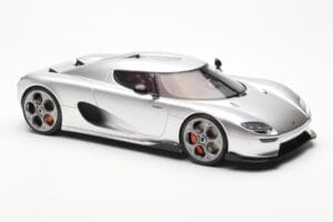 Koenigsegg CC850 Moon Silver GT Spirit 1:18 GT452 Resina - imagen 4 de 6