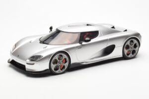 Koenigsegg CC850 Moon Silver GT Spirit 1:18 GT452 Resina