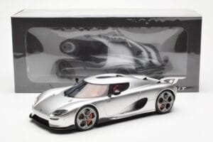 Koenigsegg CC850 Moon Silver GT Spirit 1:18 GT452 Resina - imagen 6 de 6