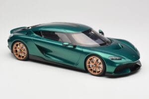 Koenigsegg Gemera Racing Green GT Spirit 1:18 GT888 Resina - imagen 4 de 5
