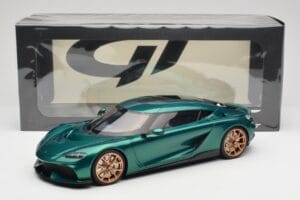 Koenigsegg Gemera Racing Green GT Spirit 1:18 GT888 Resina - imagen 5 de 5
