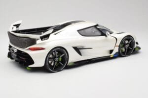 Koenigsegg Jesko Attack Crystal White Pearl GT Spirit 1:12 GT501 Resina - imagen 2 de 6