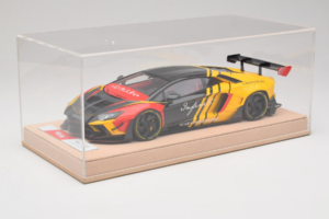 Lamborghini Aventador Liberty Walk Infinite Negro Amarillo Timothy & Pierre 1:18 REMC035 Metal - imagen 6 de 7