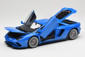 Lamborghini Aventador S LP740-4 Blue Nila AUTOart 1:18 79134 Metal - imagen 2 de 8