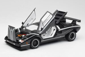 Lamborghini Countach LP500S Negro Kyosho 1:18 08326K Metal - imagen 2 de 8