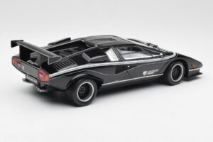 Lamborghini Countach LP500S Negro Kyosho 1:18 08326K Metal - imagen 3 de 8