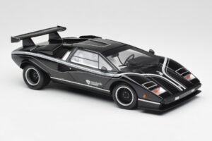 Lamborghini Countach LP500S Negro Kyosho 1:18 08326K Metal - imagen 6 de 8