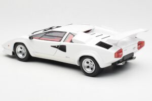 Lamborghini Countach LP500S Blanco Kyosho 1:18 08320E Metal - imagen 7 de 8