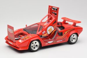 Lamborghini Countach Rojo Bburago 1:18 3047 Metal - imagen 2 de 8