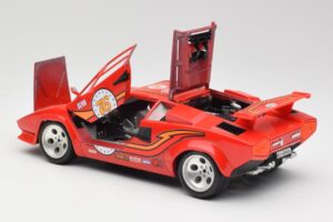 Lamborghini Countach Rojo Bburago 1:18 3047 Metal - imagen 5 de 8