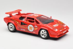 Lamborghini Countach Rojo Bburago 1:18 3047 Metal - imagen 6 de 8