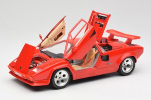 Lamborghini Countach Rojo Bburago 1:18 3047-M1 Metal - imagen 2 de 8