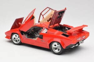 Lamborghini Countach Rojo Bburago 1:18 3047-M1 Metal - imagen 5 de 8