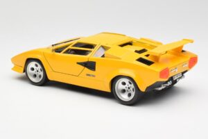 Lamborghini Countach Amarillo Bburago 1:18 3037 Metal - imagen 7 de 8