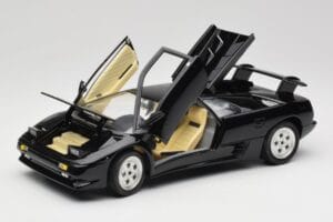 Lamborghini Diablo Negro Mira 1:18 6107 Metal - imagen 2 de 8