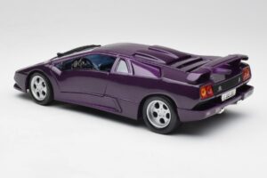 Lamborghini Diablo Jota Morado Maisto 1:18 50276 Metal - imagen 7 de 8
