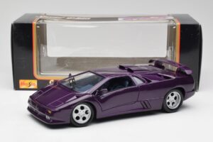 Lamborghini Diablo Jota Morado Maisto 1:18 50276 Metal - imagen 8 de 8