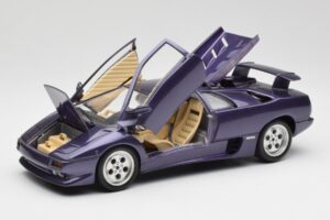 Lamborghini Diablo Morado Maisto 1:18 3028 Metal - imagen 2 de 8