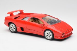 Lamborghini Diablo Rojo Bburago 1:18 3028-M1 Metal - imagen 6 de 8