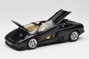 Lamborghini Diablo Roadster Negro AUTOart 1:18 70093-R1 Metal - imagen 2 de 10