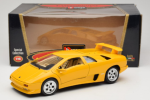 Lamborghini Diablo Amarillo Bburago 1:18 3041 Metal - imagen 8 de 8