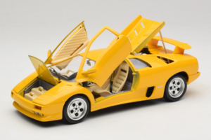 Lamborghini Diablo Amarillo Bburago 1:18 3041-M2 Metal - imagen 2 de 8