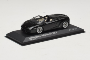 Lamborghini Gallardo LP560-4 Spyder Negro Minichamps 1:43 400103830 Metal - imagen 2 de 5